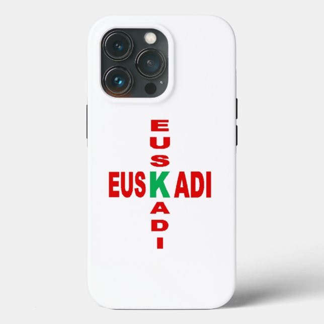 Coque  iPhone 13 Pro d'Appl  DESIGN  EUSKADI  (Verso)
