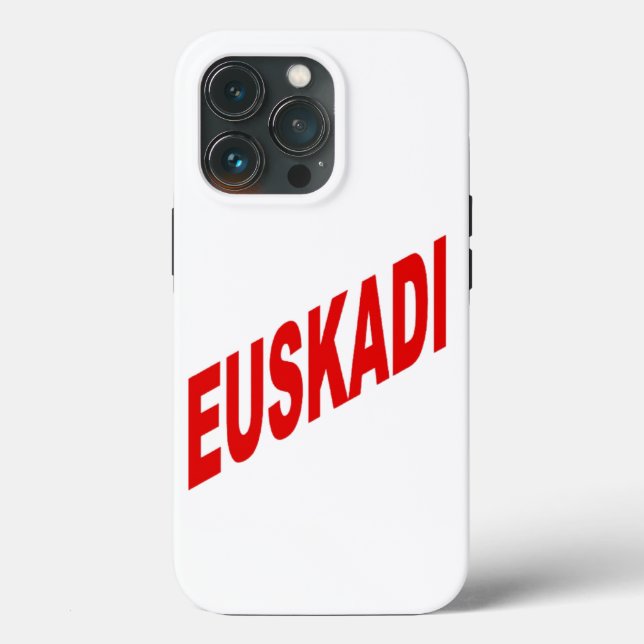 Coque iPhone/iPad13pro   EUSKADI (Verso)