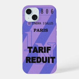 Coque Iphone Paris cinéma