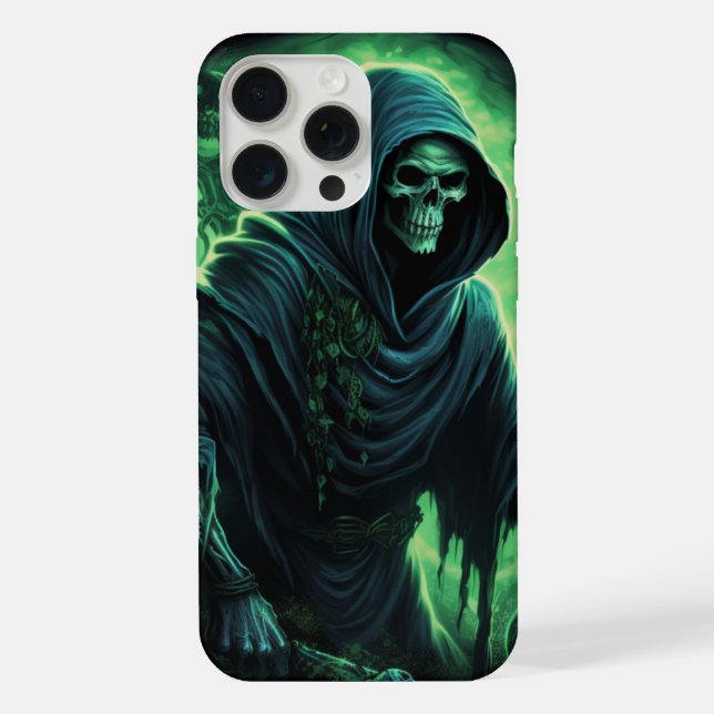 Coques iPhone 15 Pro Max -Skull 11 (Verso)
