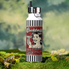Coquetéis Garrafa de Água Traseira