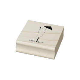 Coquetel alto com Carimbo de Borracha