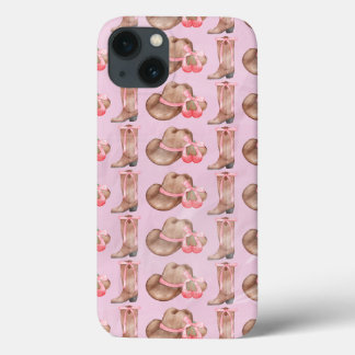 Coquetel de cowboy rosa e boot