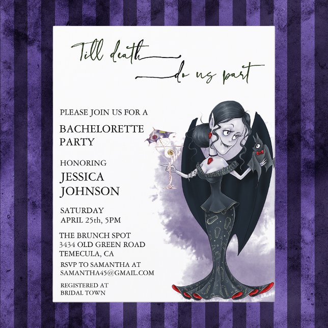 Coquetel de Festa de Despedida de Solteira Vampira (Criador carregado)