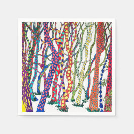 coquetel do partido dos guardanapos da floresta lo