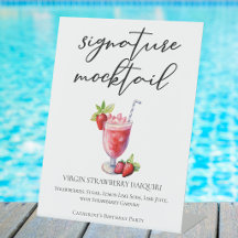 Coquetel Sem Álcool Virgin Strawberry Daiquiri Poo