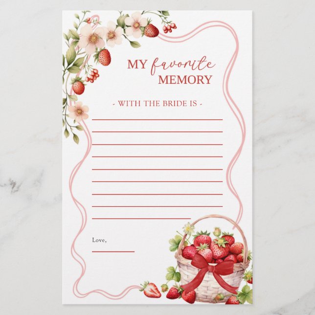 Coquette Berry no Love My Favorite Memory Game (Frente)