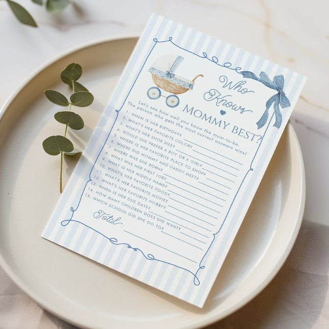 Coquette Carriage Who knows mommy best game (Criador carregado)