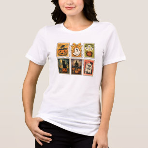 Coquette Vintage Halloween Stamps