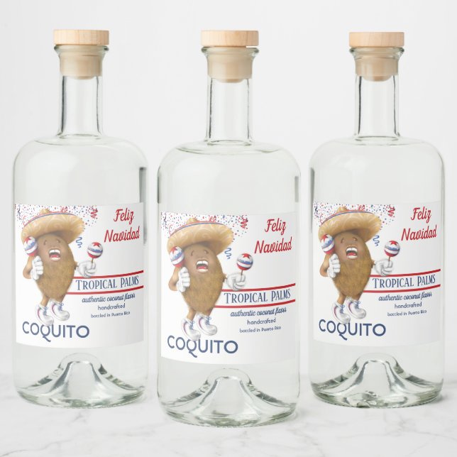 Coquito Coconut Maracas (Garrafas)