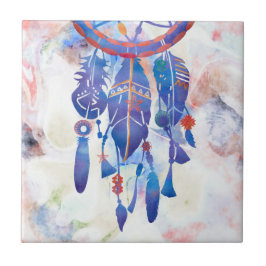 Cor Azul Cor Azul-Rosa Dreamcatcher Modern Boho