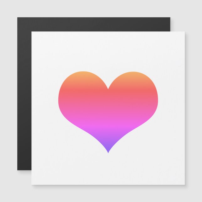 Cor Branca do Dia de os namorados de Coração Cor-d (Frente/Verso)