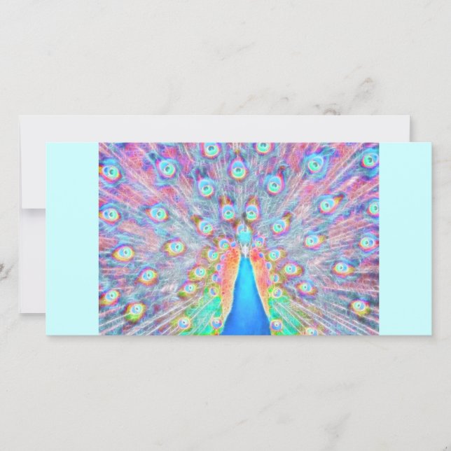 Cor Brilhante *Peacock* Spirit Design (Frente)