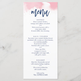 COR-d-água rosa-marinho fofo MENU