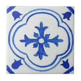 Cor da Água do Mediterrâneo, Padrão, Branco Azul