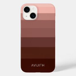 Cor da Tendência bloqueia sinal personalizável cas