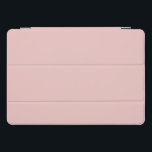 Cor da Tendência - Rosa claro - Cobrir inteligente<br><div class="desc">Rosas claro de cor sólida moderna e na moda / Cobrir inteligente rosa delicado do iPad "Coleção de cores de Natal Rosa de Tendy". Escamudo elegante / cereja floresce rosa não só para o Natal.</div>