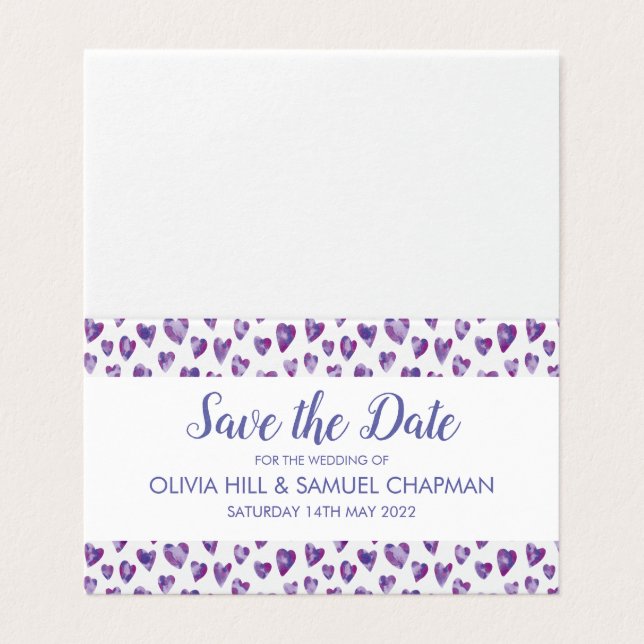 Cor d'água do Coração Púrpura (Exterior Desdobrado)