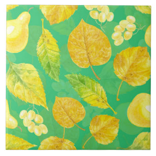 Cor d'água do padrão de outono