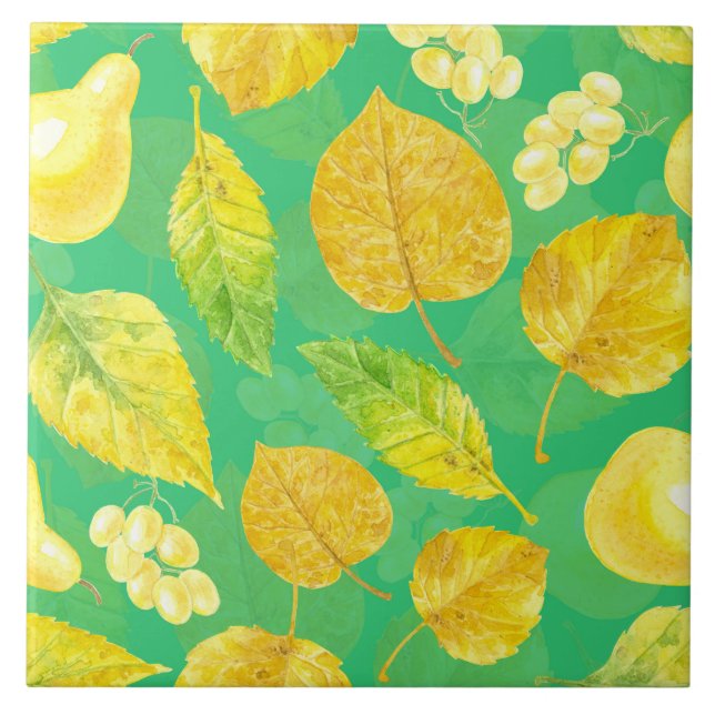 Cor d'água do padrão de outono (Frente)