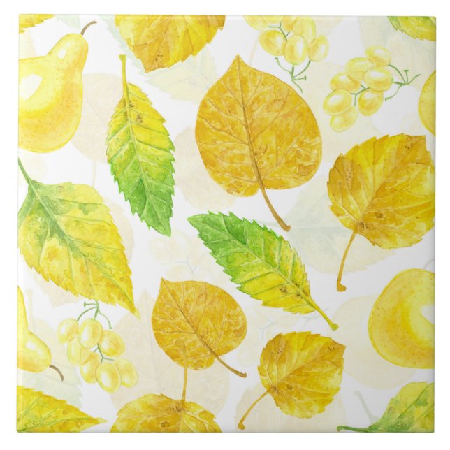 Cor d'água do padrão de outono (Frente)