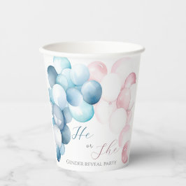 Cor d'água rosa e azul - Cor d'água