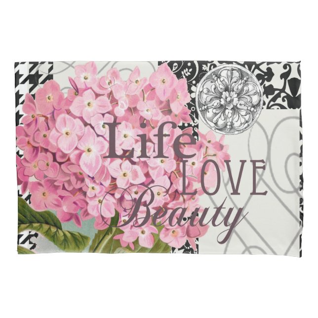 Cor damasco Decoração Floral Bonito (Frente)