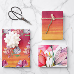 cor-de-água amarela rosa e flores