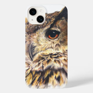 Cor-de-água das belas artes Eagle Owl