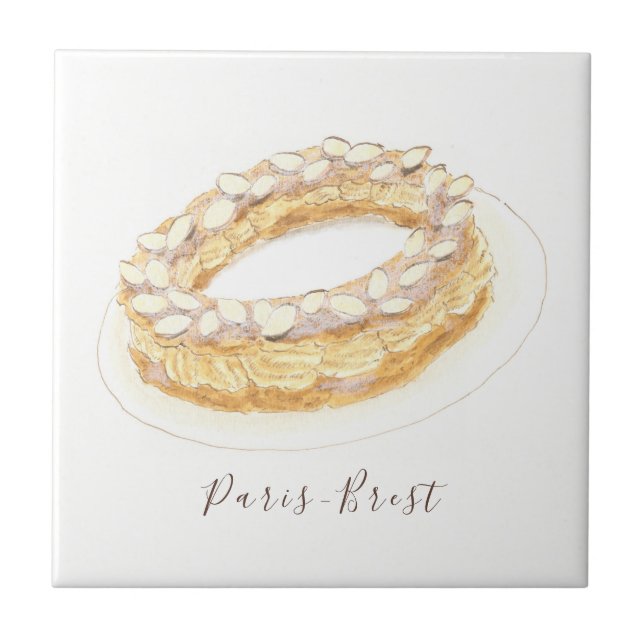 Cor de água de Paris-Brest (Frente)