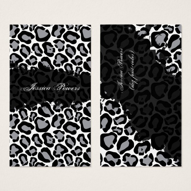 Cor de fundo da onça/cinza/diy do PixDezines (Frente & Verso)