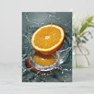 Cor de laranja positiva suculenta para o humor vit