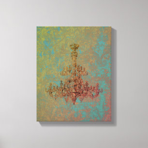 COR DE MUDANÇA DO CANDilier Francês - Canvas