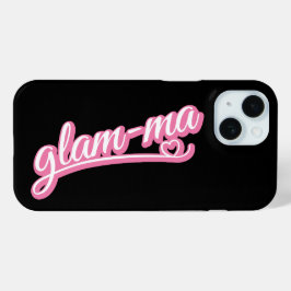Cor-de-rosa/branco-claro em preto