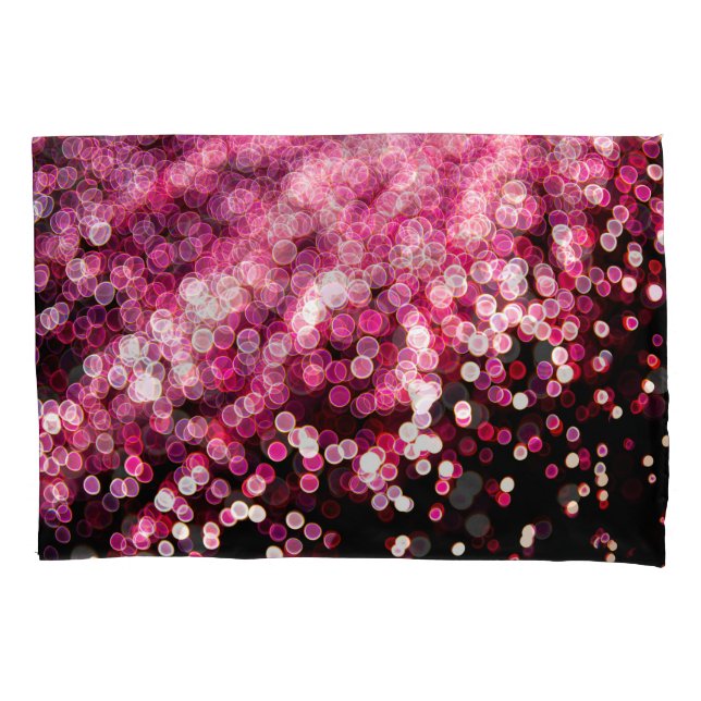 Cor-de-rosa Dreamy: Abstrato Luz Negra (Frente)