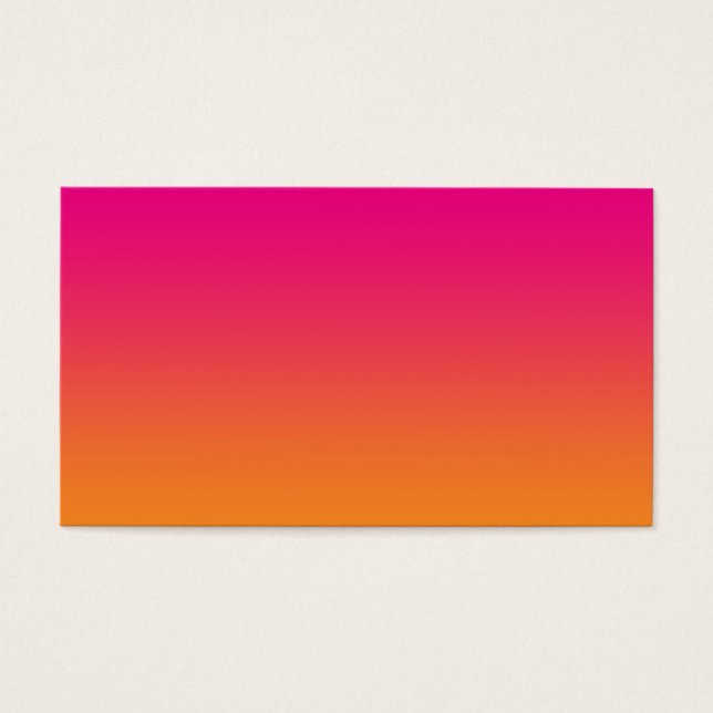 Cor de rosa e laranja (Frente)