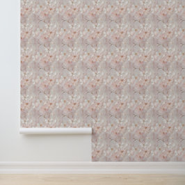 Cor-de-rosa elegante e floral branco
