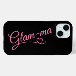 Cor-de-rosa gama a preto
