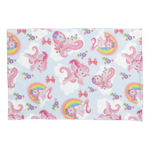 Cor de rosa mágica Unicórnio Girly Rainbow Flowe