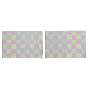 Cor-de-rosa-pasto-amoroso, amarelo, roxo e verde
