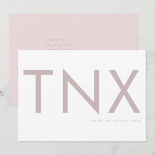 Cor-de-rosa Ultra Moderno Grande Muito Obrigado M