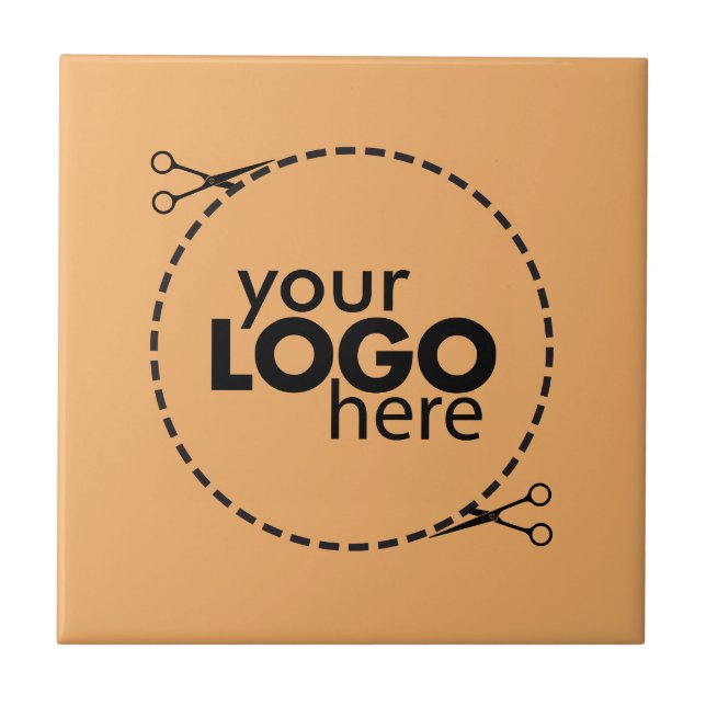 Cor de tendência - Azulejo de cerâmica laranja mol (Frente)