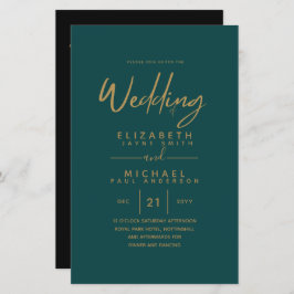 Cor do ORÇAMENTO Tendências do Convite de casament