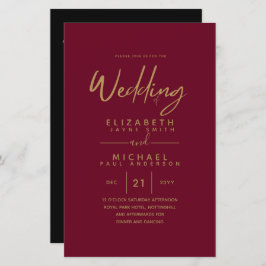 Cor do ORÇAMENTO Tendências do Convite de casament