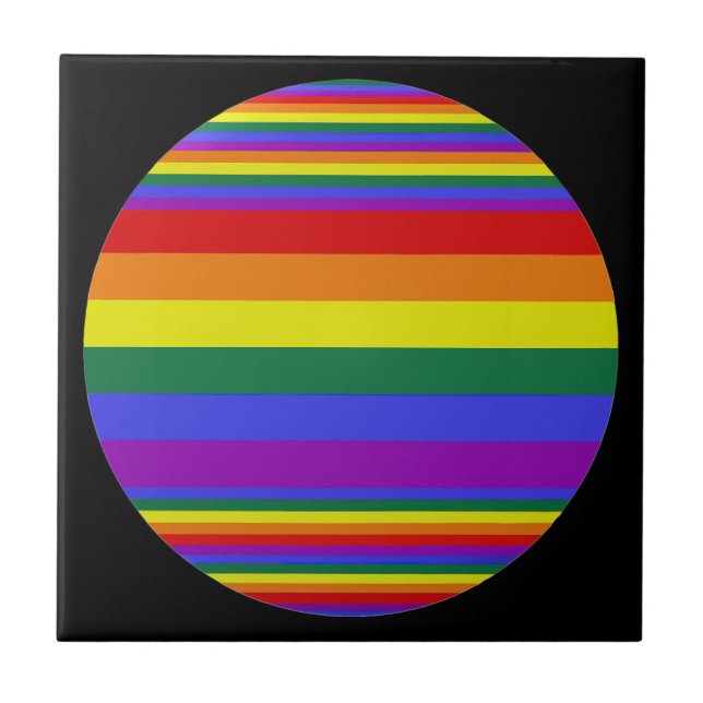 Cor do Orgulho LGBT Preta (Frente)