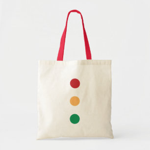 Cor do semáforo círculos Bolsas de canvas