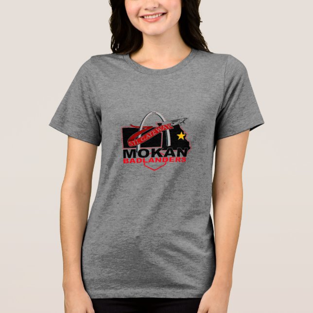 Cor Escura Centrada do Badlanders do Gateway STL (Frente)