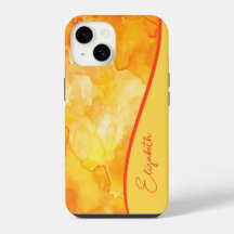 Cor Laranja Amarela Personalizada