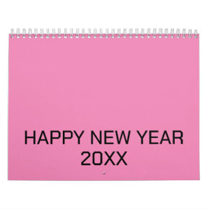 Cor Novo personalizar Calendário do Logotipo de Te