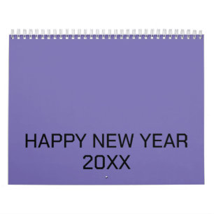 Cor Novo personalizar Calendário do Logotipo de Te